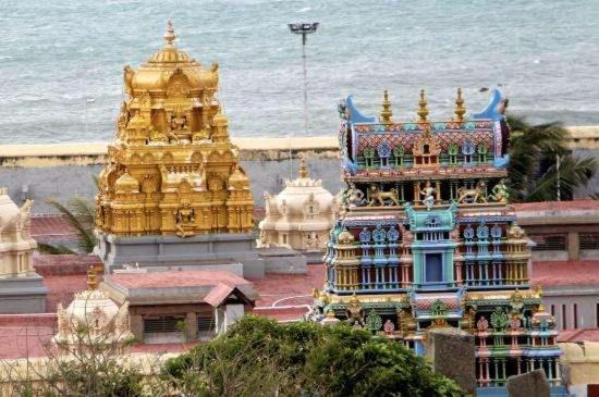 Tamizh Nest - தமிழ்க்குடில் Villa กันยากุมารี ภายนอก รูปภาพ